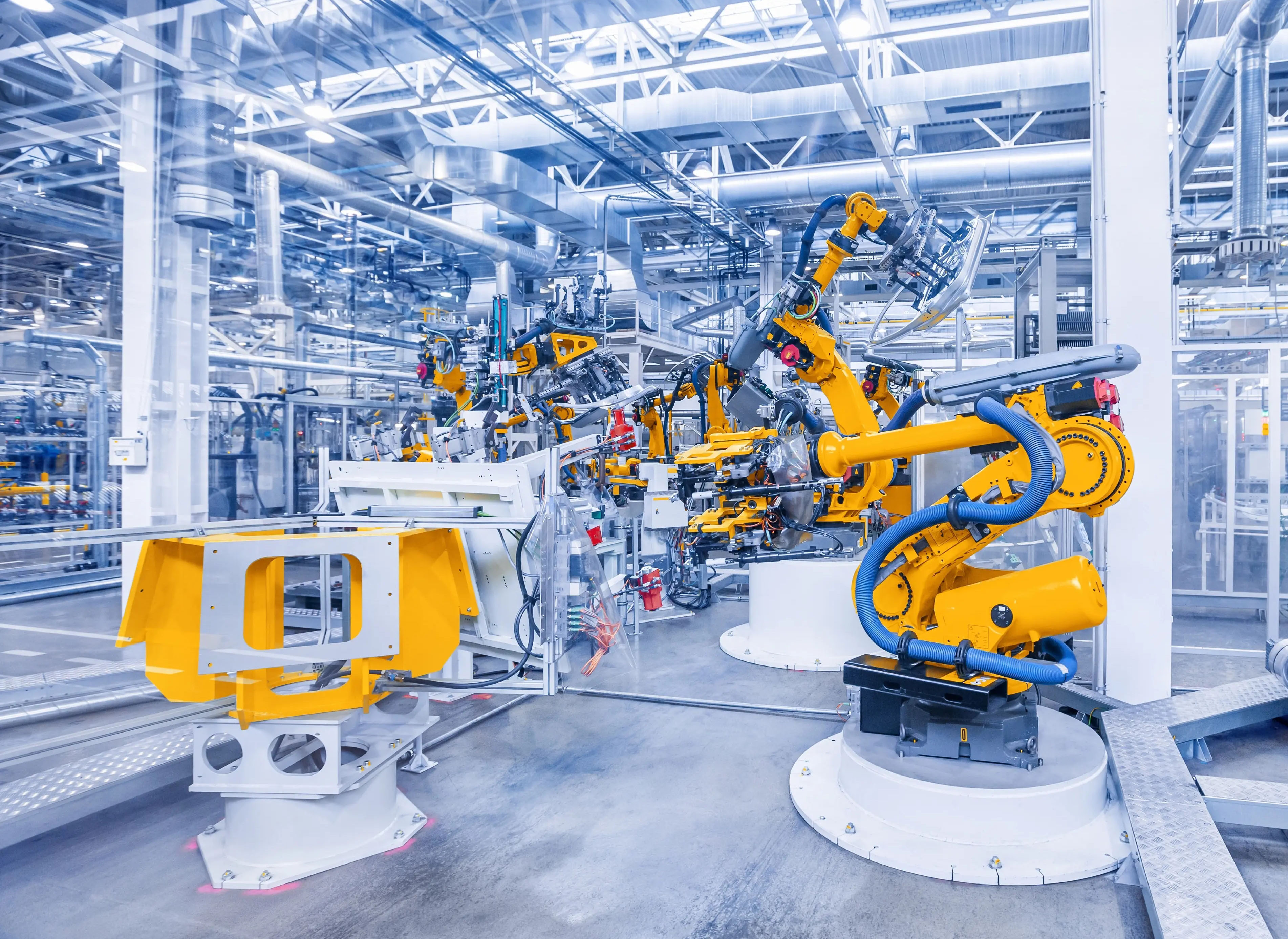 機(jī)器(qì)人(rén)自(zì)動化(huà)生(shēng)産線